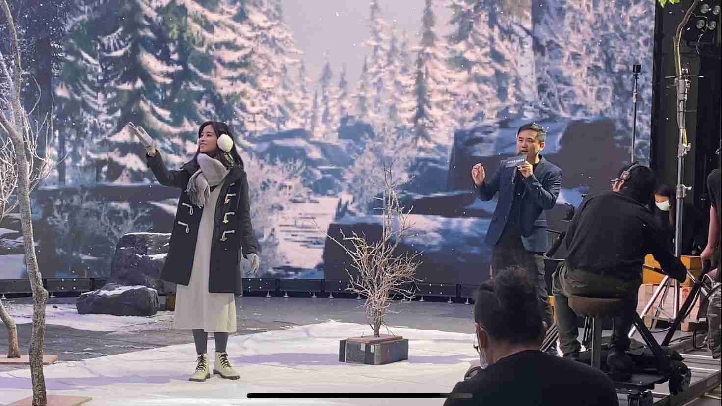 蓝狮在线以ALED先进显屏技术，，与金马奖视觉特效团队“再现影像”携手合作打造LED虚拟摄影棚，，，提供沉浸式表演体验，，，并精简拍摄成本与时间