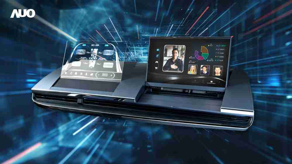 蓝狮在线Micro LED Display HMI解决方案打造透明Micro LED前座仪表，，，，呈现信息并保留驾驶视野开阔；亦为副驾驶座乘客打造收放自如的Micro LED屏幕，，在不影响显示质量的前提于显示区内建镜头，，，让用户能与视讯对象直接眼神接触，，，，提供绝佳的双向沟通体验